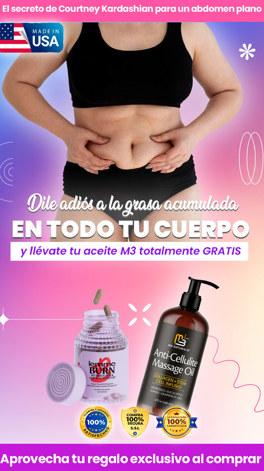 SUPERCOMBO| Lemme quema grasa + M3 anticelulitis