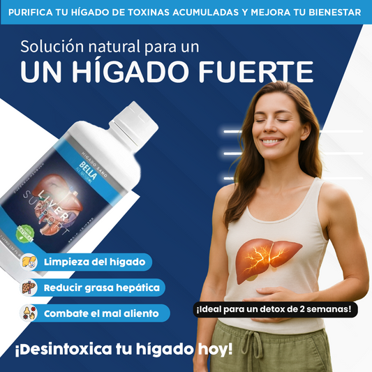 Liver Support| Limpia tu hígado, transforma tu bienestar.
