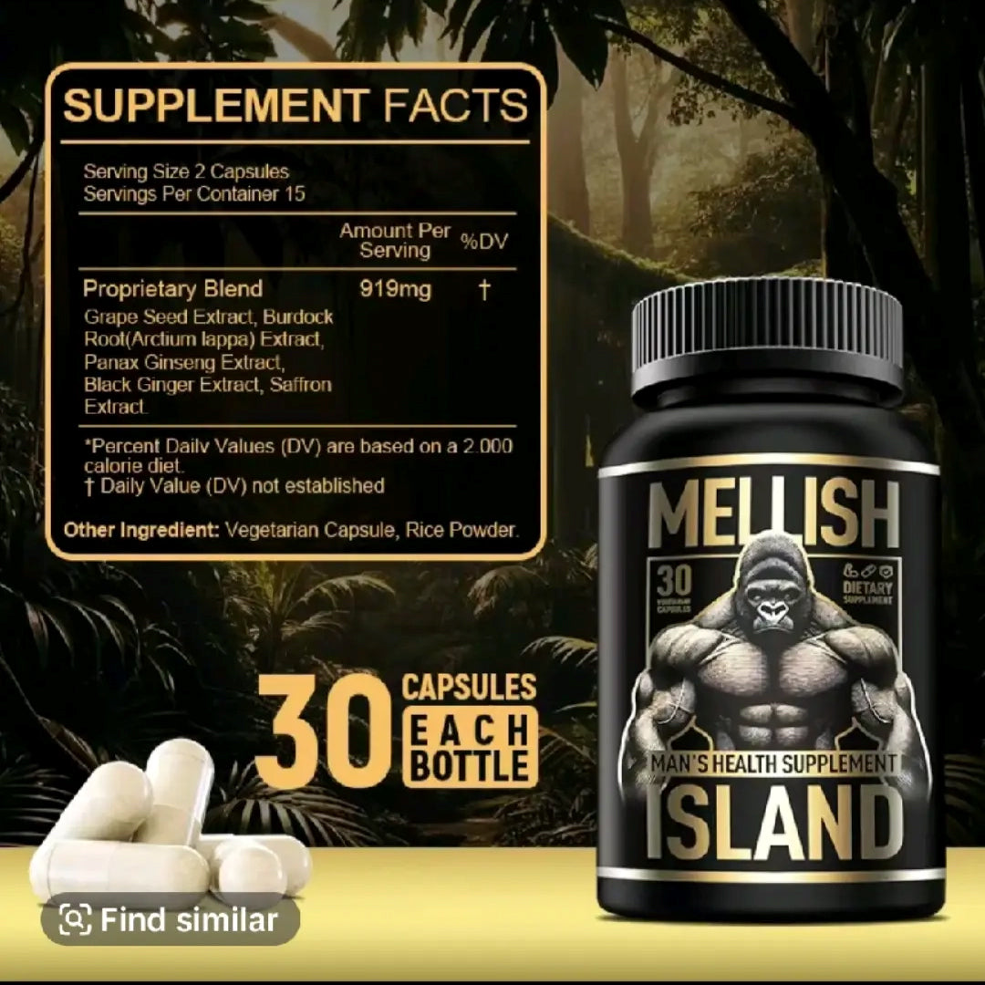 Mellish island| En 4 semanas más músculo.