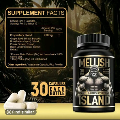 Mellish island| En 4 semanas más músculo.