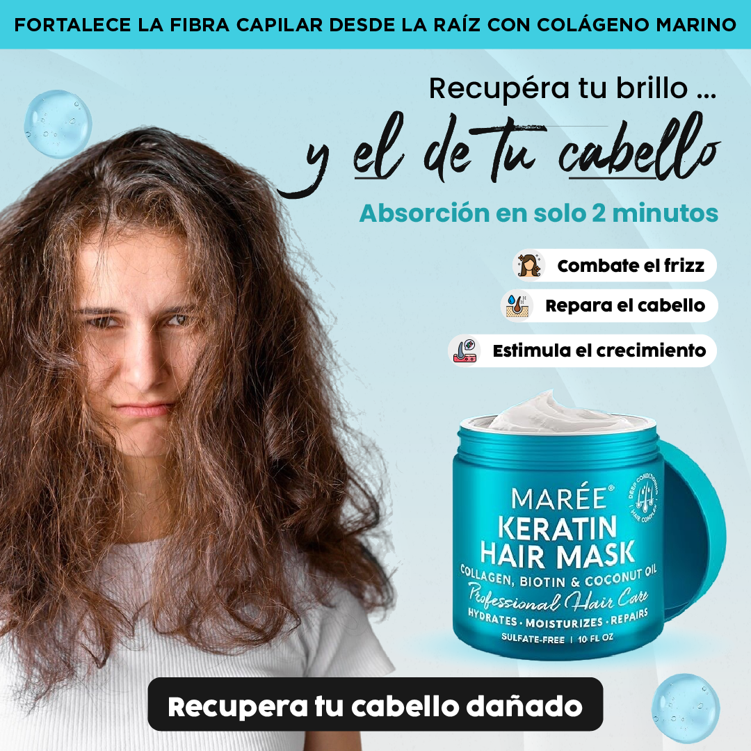 Maree| La mascarilla que tu pelo va a amar.