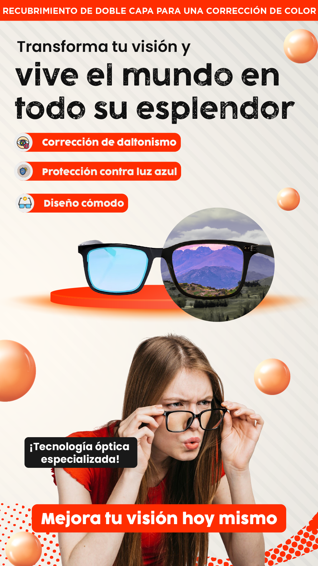 Lentes| Observa los colores como nunca antes en tu vida.